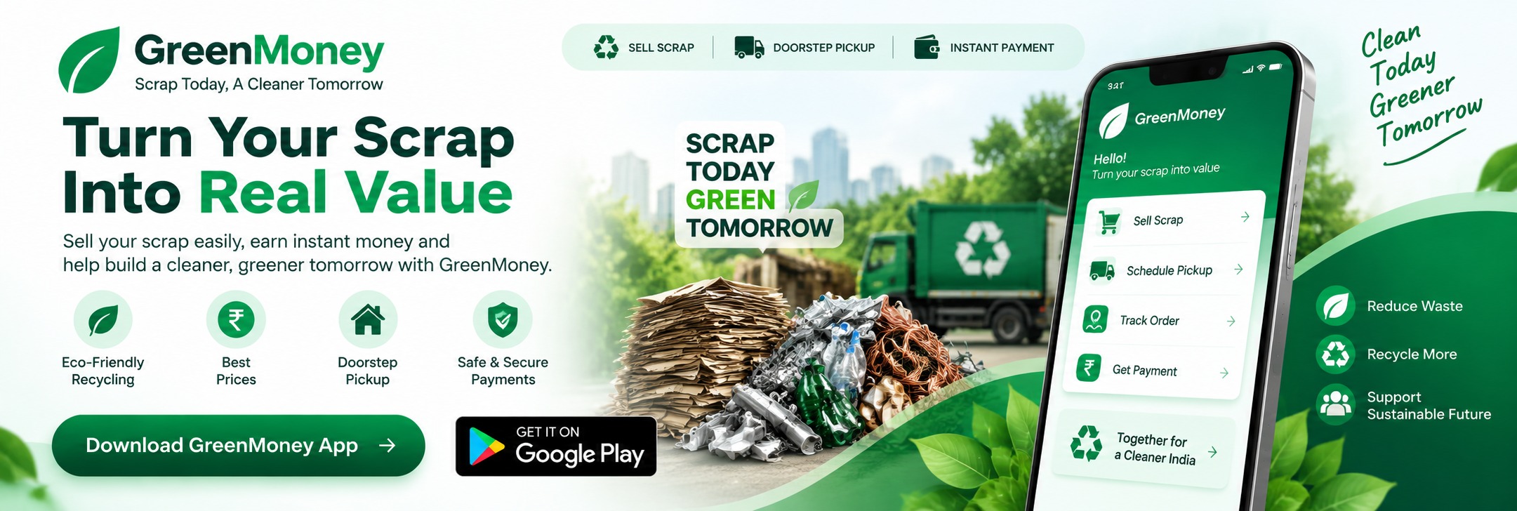 GreenMoney Banner